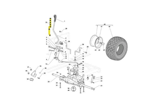Transmisión OM 98L/12,5 K M Cat. 2022 Tractor