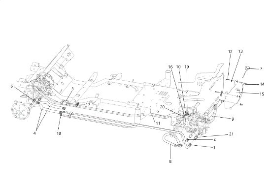 Circuito hidráulico APACHE 92 4x4 EVO Cat.2022 Tractor