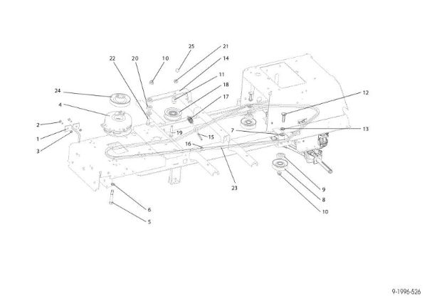 Polea embrague OM 92/16KH (K1600AVD) Cat. 2022 Tractor