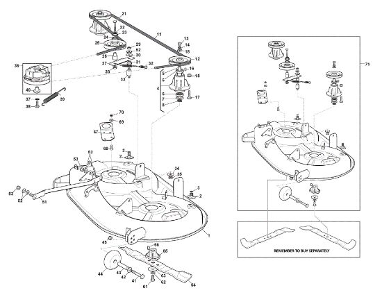 Plataforma de corte GLX 14-98HS Tractor