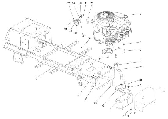 Motor OM 106/22 H Cat. 2023 Tractor