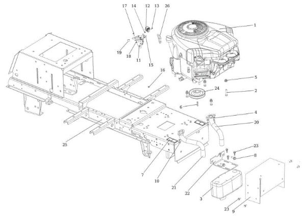 Motor OM 106/22 H Cat. 2023 Tractor