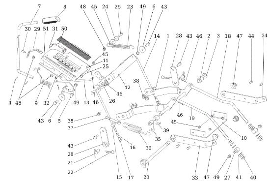 Regulacion plato de corte OM 106/22 H Cat. 2023 Tractor