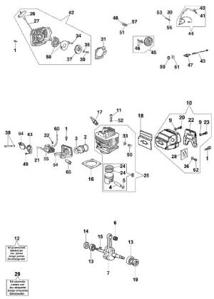 Motor 985 HD Motosierra