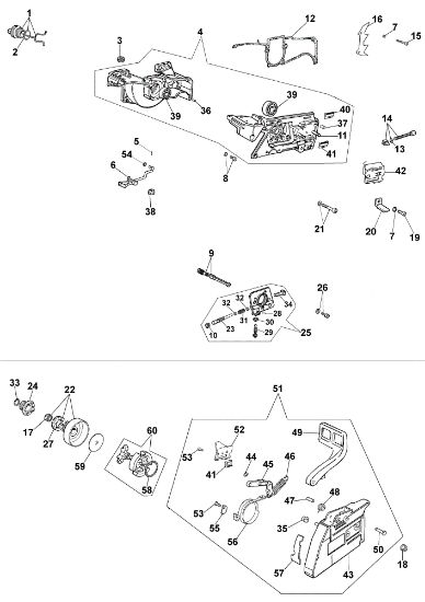 Carter motor 985 HD Motosierra