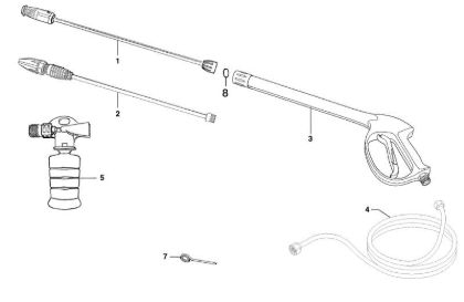 Accesorios PW 150 C Hidrolimpiadora