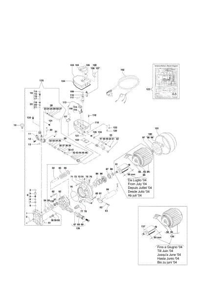 Motor PW 160 Hidrolimpiadora
