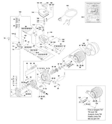 Motor PW 170 C Hidrolimpiadora