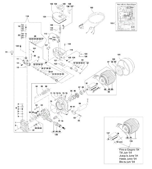 Motor PW 170 C Hidrolimpiadora