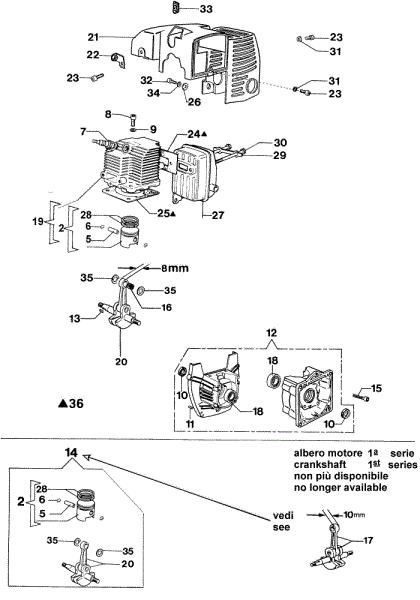 Motor 727 S Desbrozadora