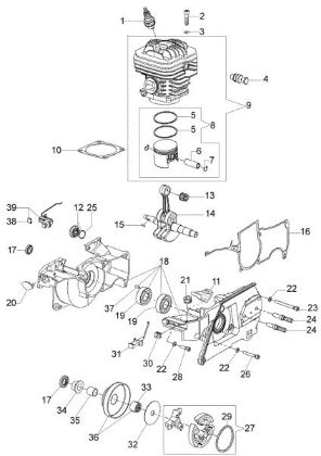 Motor 963 TTA Cortadora