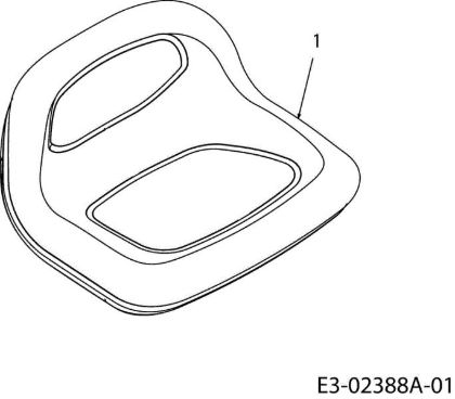 Asiento (2/2) POLO 97/13,5 T Cat.2006 Tractor