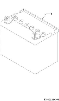 Bateria POLO 108/17 H Tractor