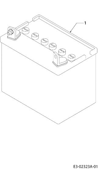 Bateria POLO 108/17 H Tractor