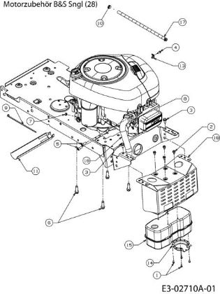 Motor POLO 108/15,5 H Cat.2006 Tractor