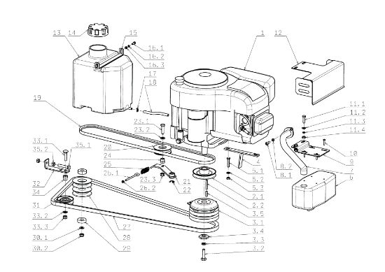 Motor FRONT CUT 106/17,5 H Cat.2006 Tractor