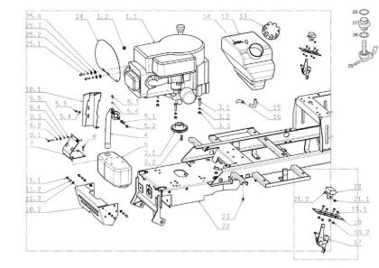 Motor OM 104J/17,5H Cat.2006-2007 Tractor