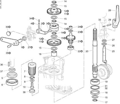 Engranaies MH 200 Motoazada