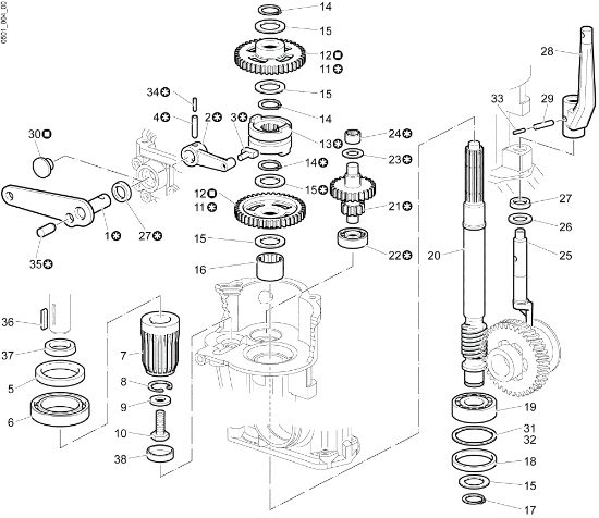 Engranaies MH 200 Motoazada