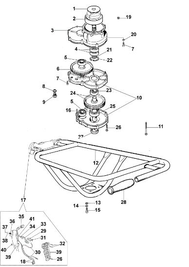 Grupo reductor MTL 51 Mototaladro