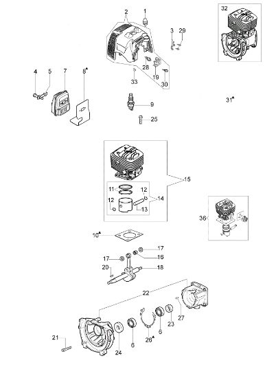 Motor PP 270 Podadora