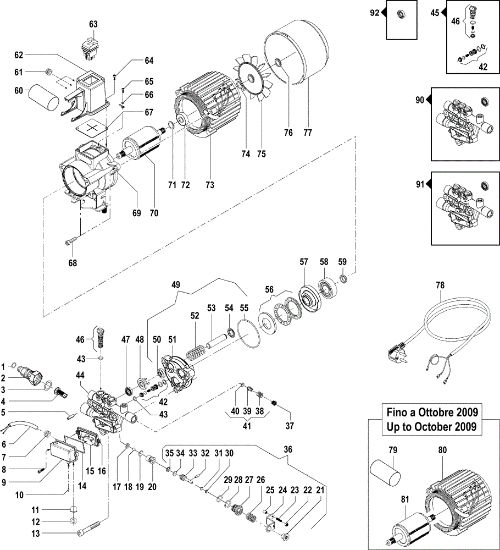 Motor PW 121 C Hidrolimpiadora