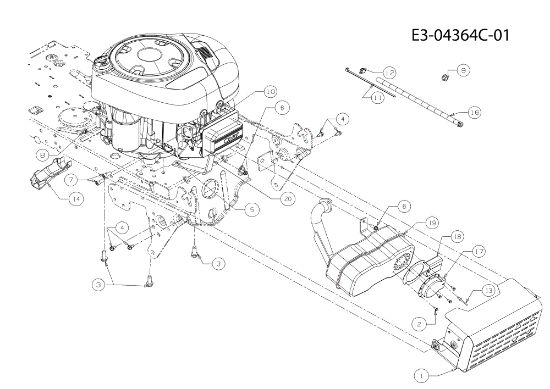 Motor KOMMAND 92/13,5 T Cat. 2010 Tractor
