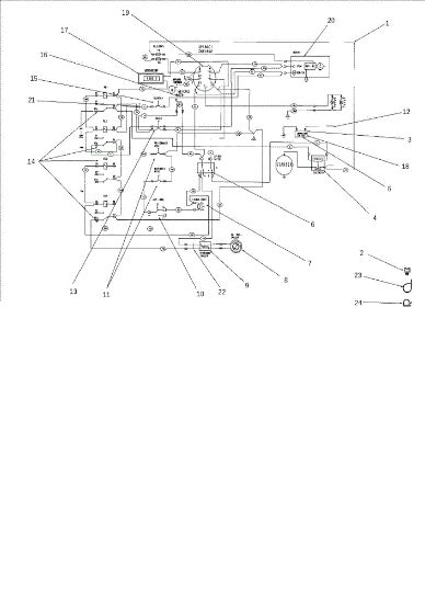 Esquema eléctrico EF 106J/15,5H Cat.2010 Tractor