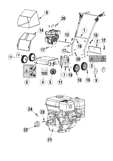 Despiece 1 AG 35 B45 Aireador