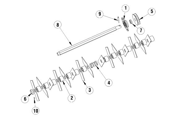 Despiece 4 AG 35 B45 Aireador