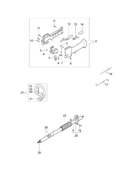 Transmisión DS 2800 H Corta setos