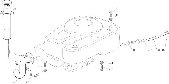 Motor EF 63C/6,5V Cat.2011 Tractor