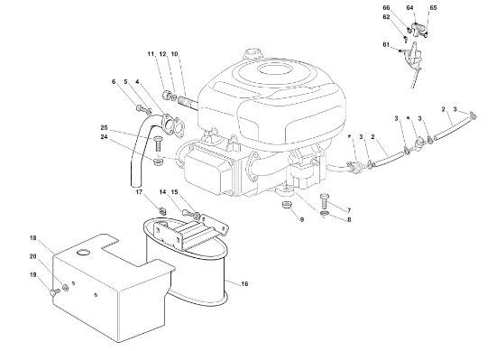 Motor EF 93C/13,5H Cat.2011 Tractor