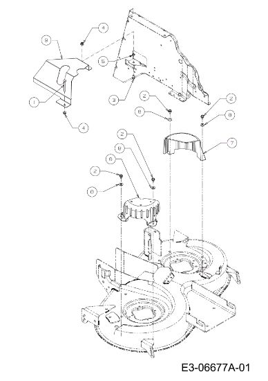 Protección correas KOMMAND 92/16 H Cat. 2011 (13XXXXXX637) Tractor