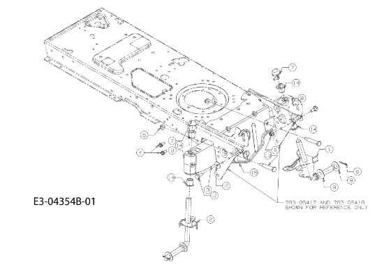 Eje anterior KOMMAND 105/17,5 H Cat. 2011 (13XXXXXX637) Tractor