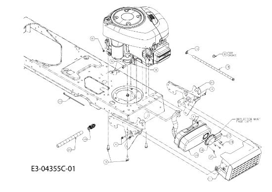 Motor KOMMAND 105/17,5 H Cat. 2011 (13XXXXXX637) Tractor