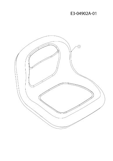 Asiento KOMMAND 105/17,5 H Cat. 2011 (13XXXXXX637) Tractor
