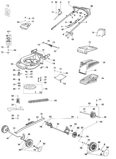 Despiece AR 48 TK (K650) Cortacésped