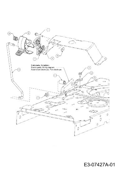 Pedal STORM 108/15,5 T Cat.2012 Tractor