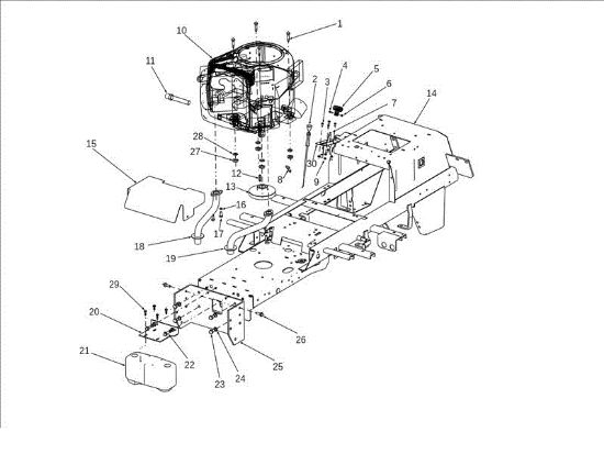 Motor EF 106J/24H 4X4 Cat.2012 Tractor