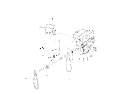 Motor completo ARTIK 70 ELD Turbo nieve