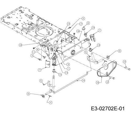 Eje anterior (1/2) STORM 95/11,5 T Cat.2013 Tractor