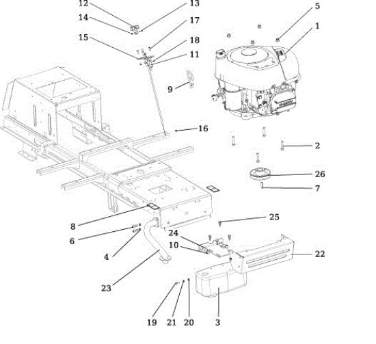 Motor EF 92S/13H Cat.2013 Tractor