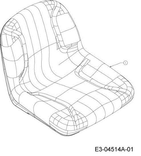 Asiento KOMMAND 92/16 H PLUS Cat. 2013 Tractor