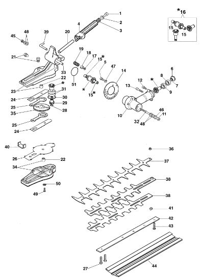 Cortasetos DS 2400 H Corta setos