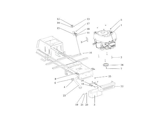 Motor EF 92S/13H Cat.2014 Tractor