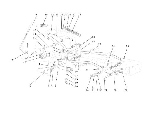 Regulación plato de corte EF 92S/13H Cat.2014 Tractor