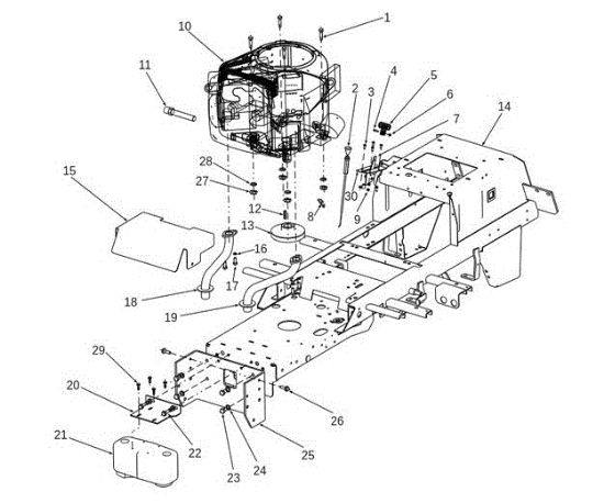 Motor EF 106S/24H 4X4 Cat.2014 Tractor