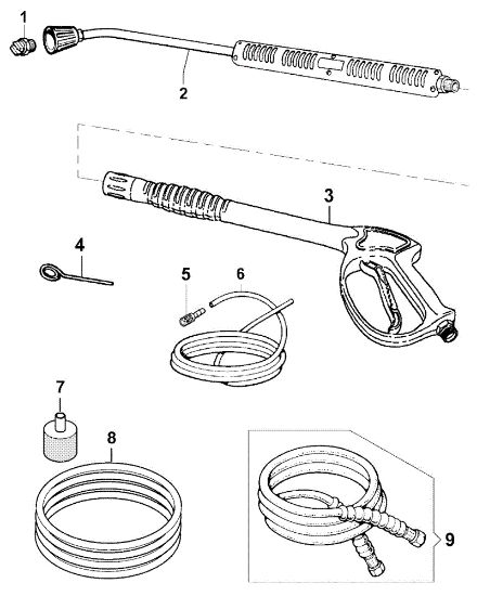 Accesorios IPX 2000 S Hidrolimpiadora