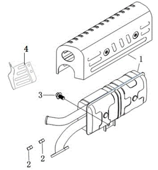 Escape MZ 2075 RK (K800 H - SN TA32) Motoazada
